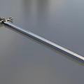Sword Long Sword of Courage Sword of Eternity Sword Game Sword Tai Dao Cold Weapon Low Face Number Low Model Simple Model Times Movie and TV Level Super Realism 3d model