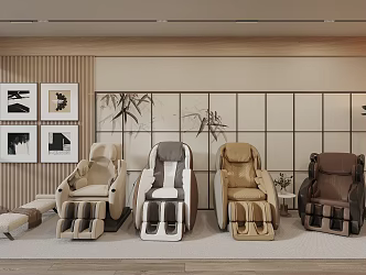 Massage Chair First Class Seat Massage Sofa Space Capsule Seat Leisure Chair 3d model