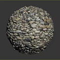 Modern Stone Rock Stone Block Appreciation Stone 3d model