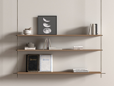 Metal Partition Bookshelf Storage Rack model