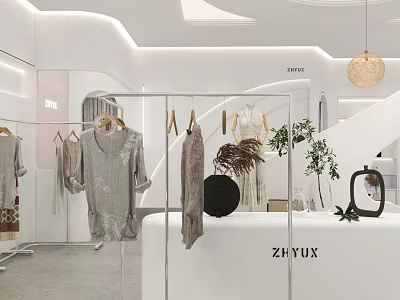 Clothing Store 3d model