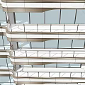 Modern Home Balcony In Residential Building With Glass Railing Spacious Layout And Natural Light