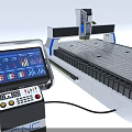 High Precision CNC Industrial Equipment With Automated Metal Cutting And Manufacturing Features