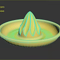Yellow Lemon Squeezer As Daily Living Supply With Cone Shape And Drainage Holes
