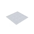 White 3D Sphere Component with Rough Textured Surface and Detailed Structure