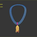 Exquisite Gold Braided Chain Necklace With Teardrop Pendant Design For Elegant Jewelry Look