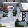 New Courtyard View 3d model