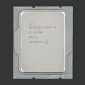 Intel Core i5 Desktop Processor with Silver Heat Sink and Blue Circuit Board