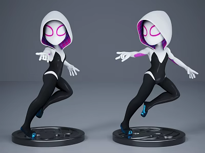 Modern Hand-made Spider-Man 3d model Modern Hand-made Spider-Man 3d model