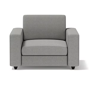 Indoor Furniture Casual Sofa Single Sofa 3d model