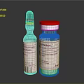 Two Hyaluronic Acid Food Supplement Bottles With Linresor Label And Colorful Caps