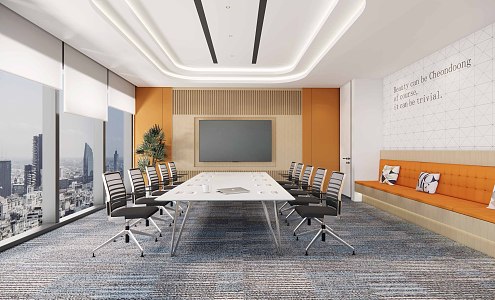 Modern Meeting Room Office Meeting Room 3d model