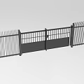 Heavy Duty Industrial Equipment Metal Security Gate Fence With Durable Steel Construction