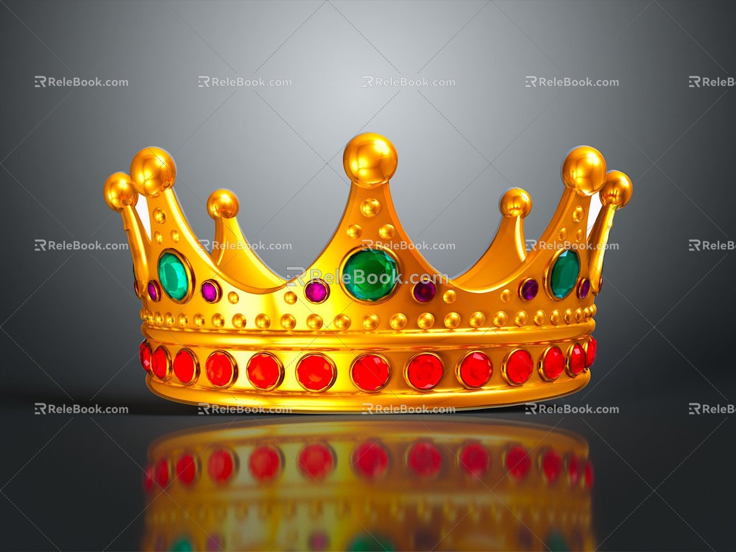 Crown Crown Crown Crown Home Ornaments Royal Goods Noble Goods Jewelry Ornaments 3d model