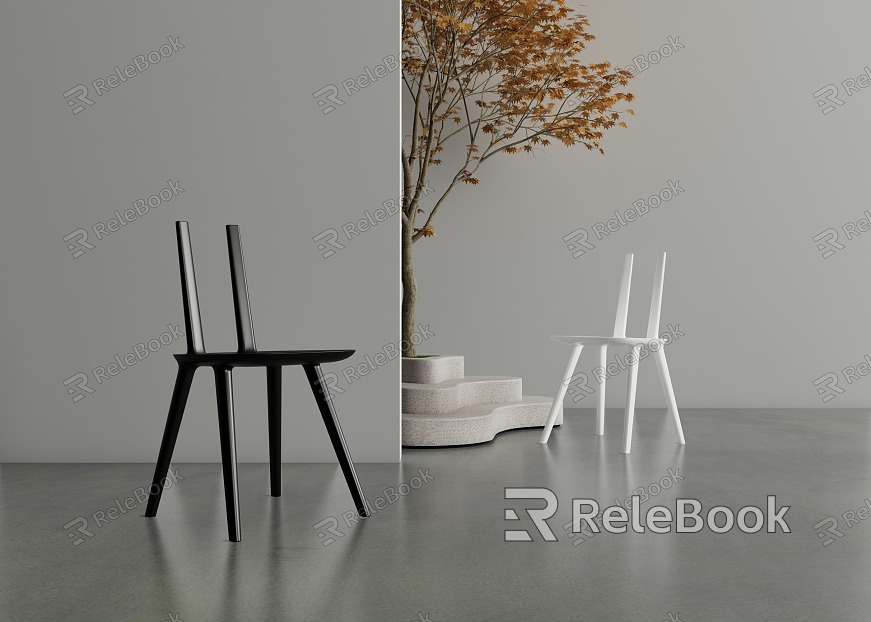 modern single chair dining chair leisure chair model