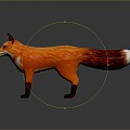 Fox Cartoon Fox Small Fox Cartoon Characters Cartoon Animals Cartoon Small Animals Game Characters 3d model