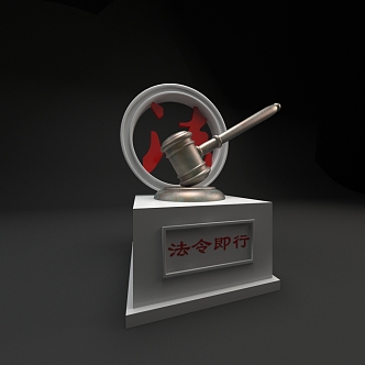 Modern Hammer Act both 3d model