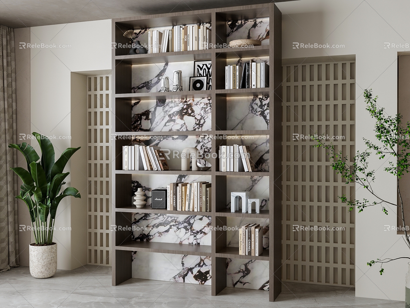 Bookcase 3d model