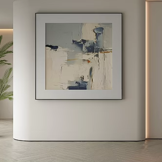 modern decorative painting 3d model