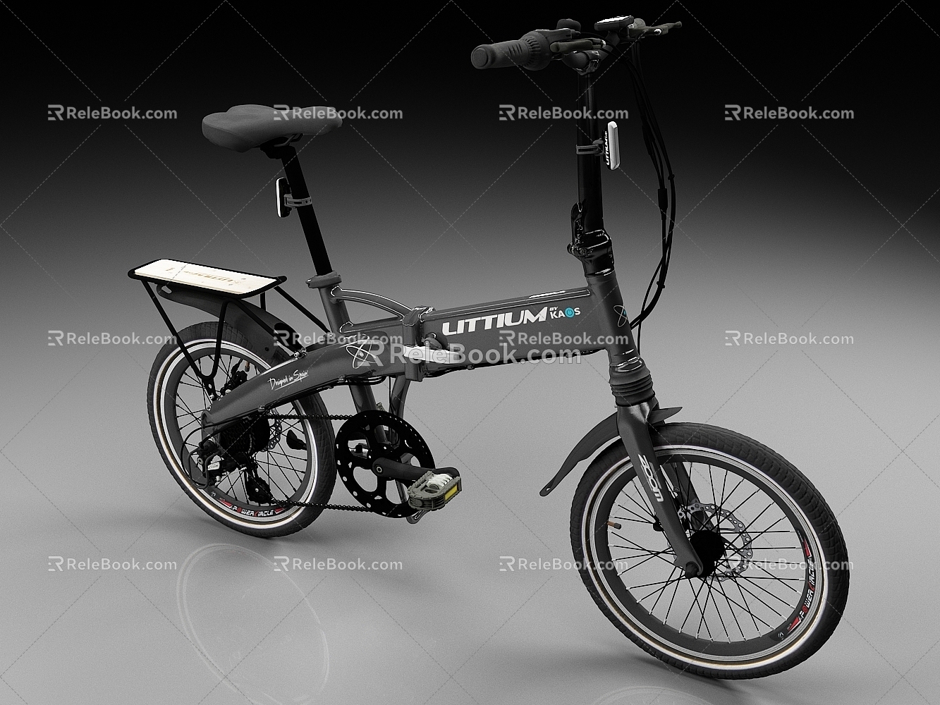 Bicycle Folding Bicycle Bicycle 3d model