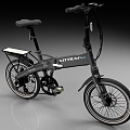 Bicycle Folding Bicycle Bicycle 3d model