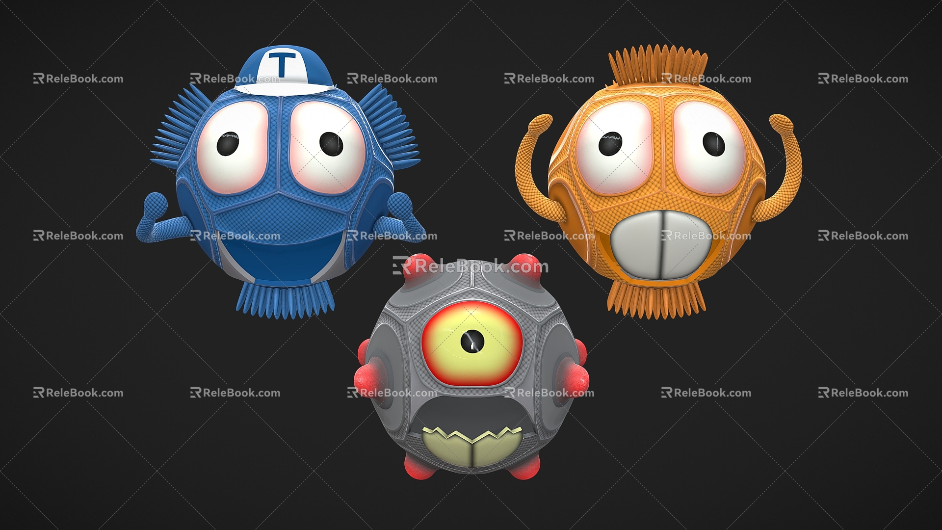 Cartoon Blood Cell Cartoon Cell Cartoon Characters Cartoon Characters Cell Game Characters 3d model