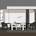 Modern Restaurant 3d model