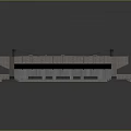 Large Industrial Building Structure Featuring Multiple Roofs Brick Walls And Support Structures