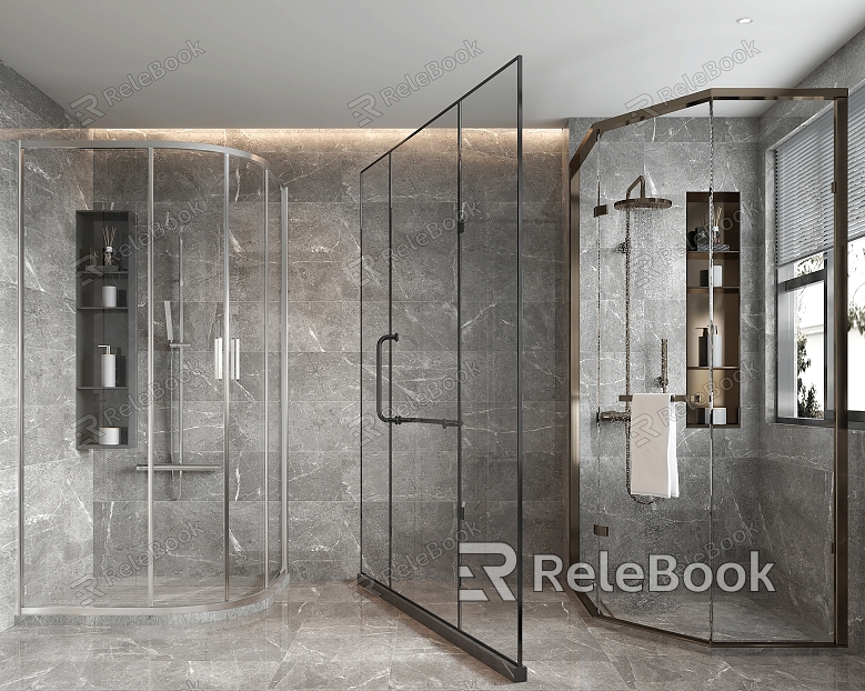 Shower Shower Partition Glass Partition Shower model