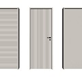 Modern Home Door 3d model