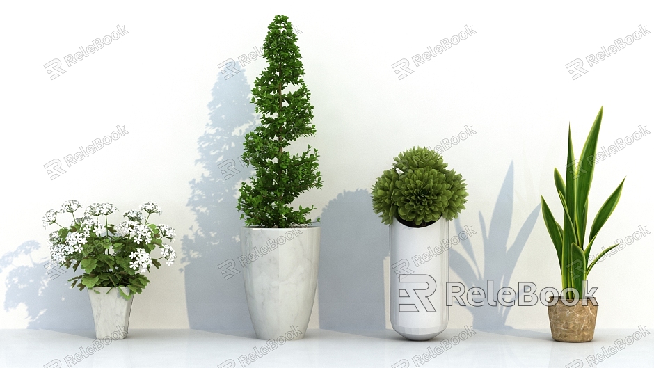 potted plant model