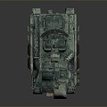 Industrial LOFT Tank Samurai Tank Warrior Tank 3d model