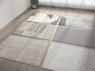 modern square carpet carpet 3d model modern square carpet carpet 3d model