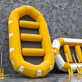 Rubber Boat Inflatable Boat Raft Rafting Rowing Boating Boat Oar Rubber Boat Rescue Boat Small Boat Boat 3d model