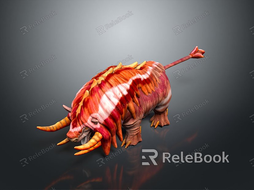 Yak Bison Bull Bull Bull Cartoon Bull Animation Bull Animation Bull Buffalo Animation Character Game Character model