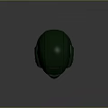 Sci-Fi Helmet Alien Helmet High Tech Helmet Game Helmet 3d model