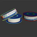 High Quality PTFE Thread Seal Tape for Plumbing in Blue and White Rolls