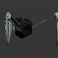 Robot Spider Robot Mecha Spider Science Fiction Spider Mechanical Spider Battery Spider Tower Defense 3d model
