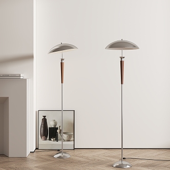 Middle Style Bauhaus Floor Lamp 3d model