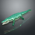 Crocodile Alligator Nile Crocodile carnivore reptile cold-blooded animal reptile 3d model
