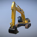 Lonking Yellow Heavy Duty Tracked Excavator Construction Functional Vehicle With Bucket