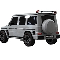 Mercedes-Benz Babos Car Realistic Car Luxury Car Car Mercedes-Benz Car Babos Big G Vehicle 3d model