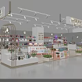 Fashion Hand Gift Specialty Store With Various Gift Items And Decorative Shelves