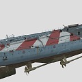 ship warship cruiser aircraft carrier italian light cruiser chesareboghia 3d model