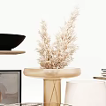 Elegant Decorative Ornament Combinations With Vases Bowls Candle Holders Plants And Photo Frames