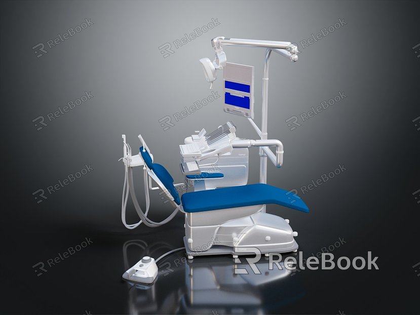 Modern Dental Chair Dental Fillings Dental Instruments Dental Equipment Medical Equipment Medical Facilities Medical Items model