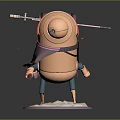 Modern Robot Monster Alien 3d model