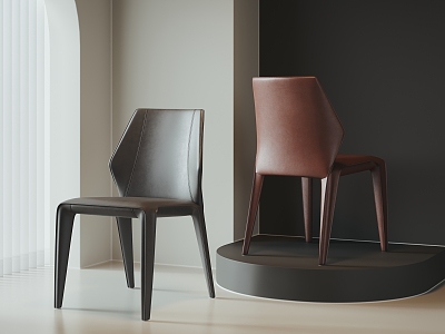 Modern single chair model