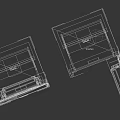 Black Mini Fridges With Open Door Displaying Interior Shelves And Storage Compartments