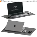 laptop computer apple computer 3d model